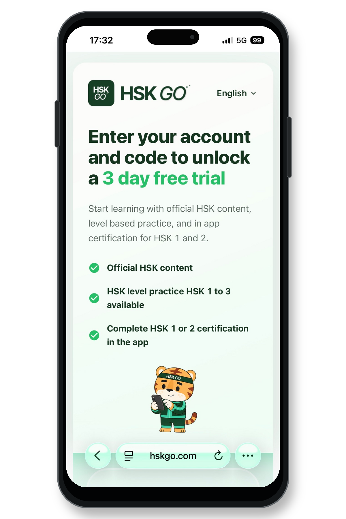 How to Get 3 Days of Free Access to HSK GO(图3)